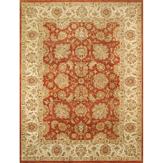 PasargadPasargad Home Agra Collection Hand - Knotted Lamb's Wool Area Rug - 7' 9" X 10' 1"PSPT - 008 8X10Aloha Habitat