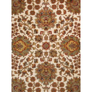 PasargadPasargad Home Agra Collection Hand Knotted Lamb's Wool Area Rug - 8'11" X 12' 0", IvoryHS - 145 IVORY 9X12Aloha Habitat