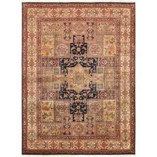 PasargadPasargad Home Agra Collection Hand - Knotted Lamb's Wool Area Rug - 9' 2" X 12' 2"PHB - 2 9X12Aloha Habitat