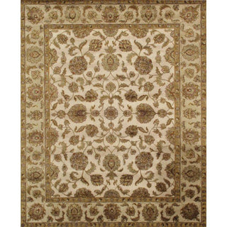 PasargadPasargad Home Agra Collection Hand - Knotted Silk & Wool Area Rug - 8' 1" X 10' 1"PPS - 68 8X10Aloha Habitat