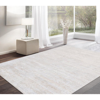 PasargadPasargad Home Amari Collection Hand - Loomed Bsilk & Wool Beige Area Rug - 5' 4" X 7' 8"PDC - 112 5X8Aloha Habitat