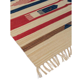 PasargadPasargad Home Anatolian Collection Flat Weave Cotton Area Rug - 10' 0" X 14' 0" , Beige/MultiPBB - 04 10X14Aloha Habitat