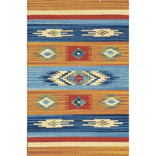 PasargadPasargad Home Anatolian Collection Flat Weave Cotton Area Rug - 4' 0" X 6' 0" , Multi/MultiPBB - 02 4X6Aloha Habitat