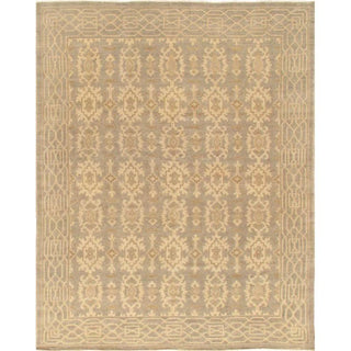 PasargadPasargad Home Azerbaijan Collection Hand - Knotted Lamb's Wool Area Rug - 10' 4" X 14' 4", L. GrayPARP - 002 10X14Aloha Habitat