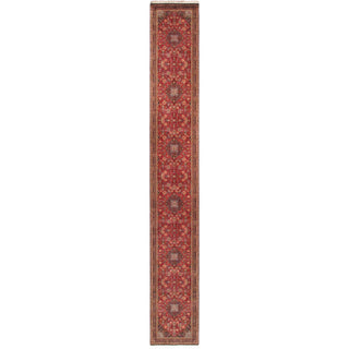 PasargadPasargad Home Azerbaijan Collection Hand - Knotted Lamb's Wool Area Rug - 2' 6" X 18' 4", RustPL 2.06X18Aloha Habitat