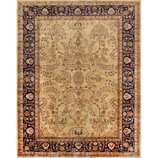 PasargadPasargad Home Azerbaijan Collection Hand - Knotted Lamb's Wool Area Rug - 8' 0" X 9' 8", IvoryP - 425 IVORY 8X10Aloha Habitat