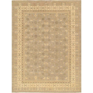 PasargadPasargad Home Azerbaijan Collection Hand - Knotted Lamb's Wool Area Rug - 8' 3" X 10' 3", L. GrayPARP - 003A 8X10Aloha Habitat