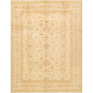 PasargadPasargad Home Azerbaijan Collection Hand - Knotted Lamb's Wool Area Rug - 9' 1" X 12' 0", IvoryP - 42 IVORY 9X12Aloha Habitat