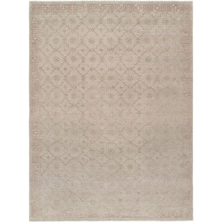 PasargadPasargad Home Azerbaijan Collection Hand - Knotted Silk & Wool Area Rug - 9' 1" X 12' 4", GreyPARP - 34 GREY 9X12Aloha Habitat