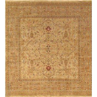 PasargadPasargad Home Baku Collection Hand - Knotted Beige Lamb's Wool Area Rug - 9' 9" X 9'10"PS - 20 SQR 10X10Aloha Habitat