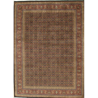 PasargadPasargad Home Baku Collection Hand - Knotted Lamb's Wool Area Rug - 12' 2" X 15' 3"HERATI 12X15Aloha Habitat