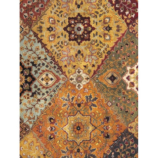 PasargadPasargad Home Baku Collection Hand - Knotted Lamb's Wool Area Rug - 6' 0" X 6' 0"PSK - 2 RED 6X6Aloha Habitat