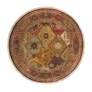 PasargadPasargad Home Baku Collection Hand - Knotted Lamb's Wool Area Rug - 6' 0" X 6' 0"PSK - 2 RED 6X6Aloha Habitat