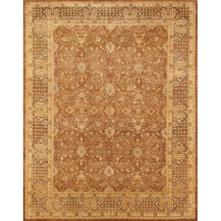 PasargadPasargad Home Baku Collection Hand - Knotted Lamb's Wool Area Rug - 6' 1" X 9' 3"P - FTS 6X9Aloha Habitat