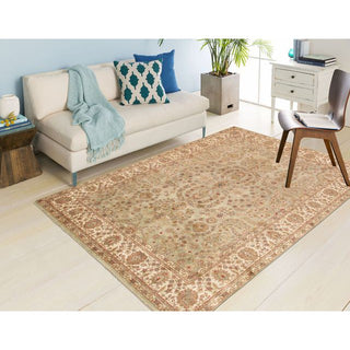 PasargadPasargad Home Baku Collection Hand - Knotted Lamb's Wool Area Rug - 7' 10" X 9' 10"P - 501 S.GREEN 8X10Aloha Habitat