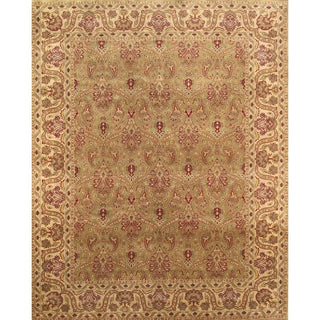 PasargadPasargad Home Baku Collection Hand - Knotted Lamb's Wool Area Rug - 7' 11" X 9' 11"P - 614 L.GREEN 8X10Aloha Habitat