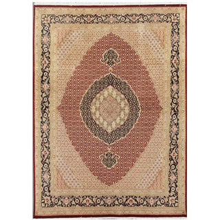 PasargadPasargad Home Baku Collection Hand - Knotted Lamb's Wool Area Rug - 8' 0" X 10' 8"MAHI 8X11Aloha Habitat