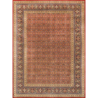 PasargadPasargad Home Baku Collection Hand - Knotted Lamb's Wool Area Rug - 8' 0" X 8' 0"HERATI RUST 8X8Aloha Habitat