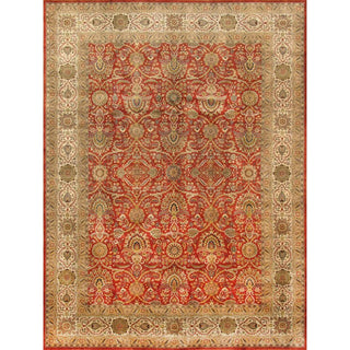 PasargadPasargad Home Baku Collection Hand - Knotted Lamb's Wool Area Rug - 9' 2" X 12' 0"P - 701 RUST 9X12Aloha Habitat