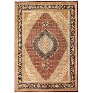 PasargadPasargad Home Baku Collection Hand - Knotted Lamb's Wool Area Rug - 9'11" X 14' 3"MAHI RED 10X14Aloha Habitat