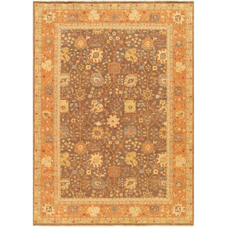 PasargadPasargad Home Baku Collection Hand - Knotted Lamb's Wool Brown Area Rug - 9'10" X 13' 8"PGP - 1147 10X14Aloha Habitat