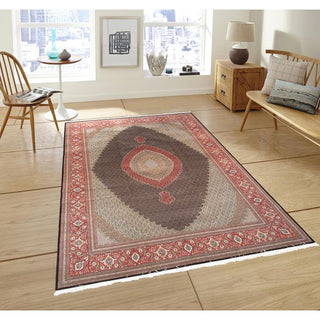 PasargadPasargad Home Baku Collection Hand - Knotted Silk & Wool Area Rug - 9'11" X 13' 3"MAHI 10X13Aloha Habitat