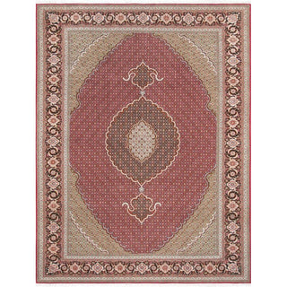 PasargadPasargad Home Baku Colletion Hand - Knotted Silk & Wool Area Rug - 6' 7" X 9' 9"MAHI RED 7X10Aloha Habitat