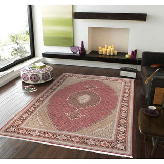 PasargadPasargad Home Baku Colletion Hand - Knotted Silk & Wool Area Rug - 6' 7" X 9' 9"MAHI RED 7X10Aloha Habitat