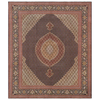 PasargadPasargad Home Baku Colletion Hand - Knotted Silk & Wool Area Rug - 8' 3" X 9'10"MAHI 8X10Aloha Habitat