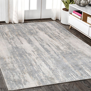 PasargadPasargad Home Beverly Collection Hand - Loomed Bamboo Silk Area Rug - 8' 0" X 10' 0" , Grey/IvoryPOP - 8145 8X10Aloha Habitat