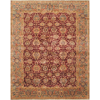 PasargadPasargad Home Crown Jewel Agra Collection Hand - Knotted Lamb's Wool Area Rug - 12' 4" X 15' 6"PH - 231 12X16Aloha Habitat