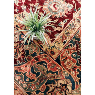 PasargadPasargad Home Crown Jewel Agra Collection Hand - Knotted Lamb's Wool Area Rug - 12' 4" X 15' 6"PH - 231 12X16Aloha Habitat
