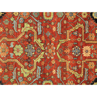 PasargadPasargad Home Denver Hand - Knotted Rust Wool Area Rug - 10' 2" X 14' 1"PS - 36 10X14Aloha Habitat