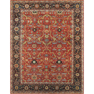 PasargadPasargad Home Denver Hand - Knotted Rust Wool Area Rug - 10' 2" X 14' 1"PS - 36 10X14Aloha Habitat