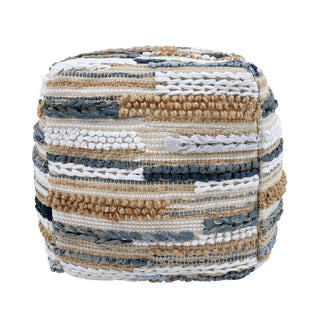 PasargadPasargad Home Grandcanyon Cotton Pouf Ottoman, MulticolorPPF - 614 - 1Aloha Habitat