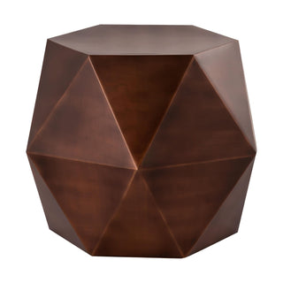 PasargadPasargad Home Lexi Diamond Shape Iron Side Table, CopperPRR - 042COPAloha Habitat