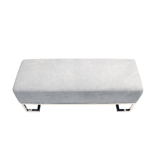 PasargadPasargad Home Luxe Upholstered Bench, BlueY - 1036BAloha Habitat