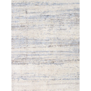 PasargadPasargad Home Modern Collection Hand - Loomed Bamboo Silk & Wool Area Rug, 12' 0" X 15' 0", SilverPEL - 47 12X15Aloha Habitat