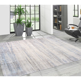 PasargadPasargad Home Modern Collection Hand - Loomed Bamboo Silk & Wool Area Rug, 12' 0" X 15' 0", SilverPEL - 47 12X15Aloha Habitat