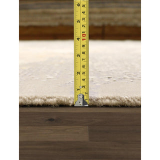 PasargadPasargad Home Modern Hand - Knotted Grey Silk & Wool Area Rug - 12' 1'' X 15' 3''POPE - 53 12X15Aloha Habitat