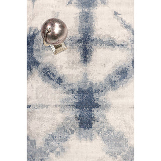 PasargadPasargad Home Shibori Collection Hand - Loomed Silver/Blue Bsilk & Wool Area Rug - 10' 0" X 14' 0"PEL - 12 10X14Aloha Habitat