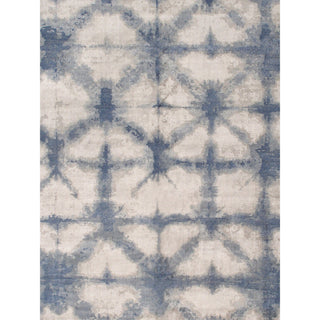 PasargadPasargad Home Shibori Collection Hand - Loomed Silver/Blue Bsilk & Wool Area Rug - 12' 0" X 15' 0"PEL - 12 12X15Aloha Habitat