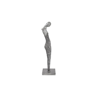Phillips CollectionAbstract Female Sculpture on Stand, Black/Silver, AluminumID100692Aloha Habitat