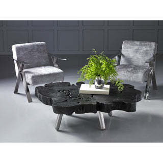 Phillips CollectionAllure Club Chair, Diva Gray , Stainless Steel FramePH81456Aloha Habitat