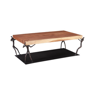 Phillips CollectionAtlas Coffee Table, Chamcha Wood, Natural, MetalTH101825Aloha Habitat