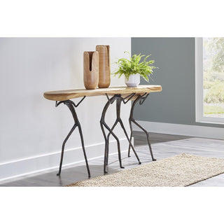 Phillips CollectionAtlas Console Table, Natural Finish, MetalTH106036Aloha Habitat