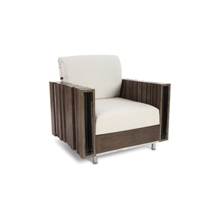 Phillips CollectionBarcode Club Chair, White CushionPH75341Aloha Habitat