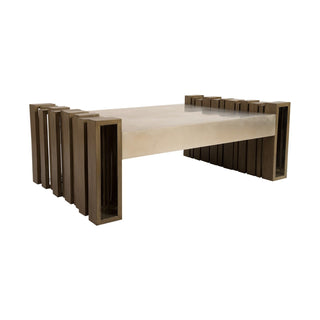 Phillips CollectionBarcode Coffee Table, Mahogany, Stainless SteelPH76981Aloha Habitat