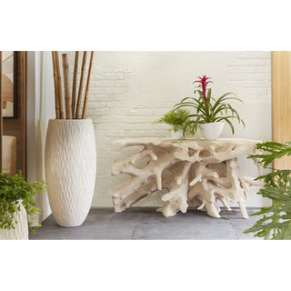 Phillips CollectionBeau Cast Root Console Table, Roman StonePH110593Aloha Habitat