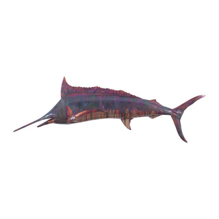 Phillips CollectionBlue Marlin Fish Wall Sculpture, Resin, Copper Patina FinishPH100654Aloha Habitat